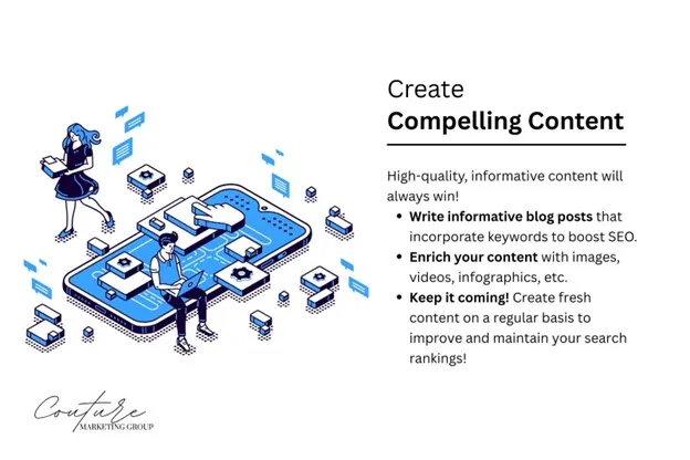 Unlock Your Website's Potential: A Comprehensive Guide to SEO Best Practices 4 Create Compelling Content